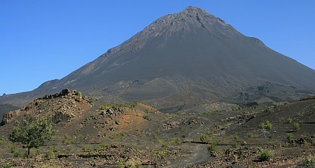 Der majestätische Pico de Fogo (Insel Fogo)