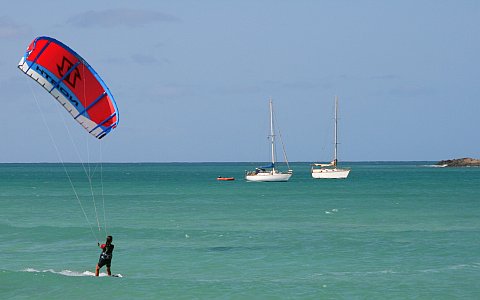 Kite Surfen bei Boa Vista