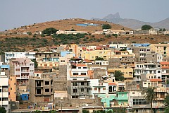 Häuser in Praia (Cabo Verde)