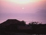 Cabo Verde: Sonnenuntergang bei Forno mit Blick auf Brava, Insel Fogo